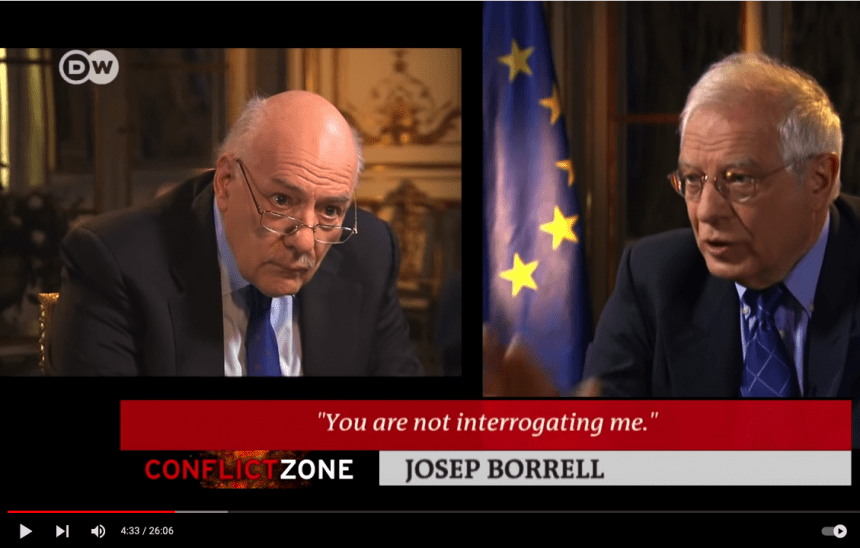 Borrell, die loose cannon der EU-Aussenpolitik